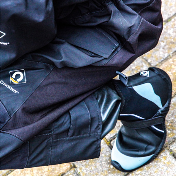2026 Crewsaver 5mm 3/4 Sailing Wetsuit Boots Black 6941